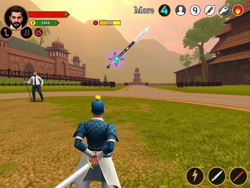 Pratap S Honor Quest character customization and skill tree interface